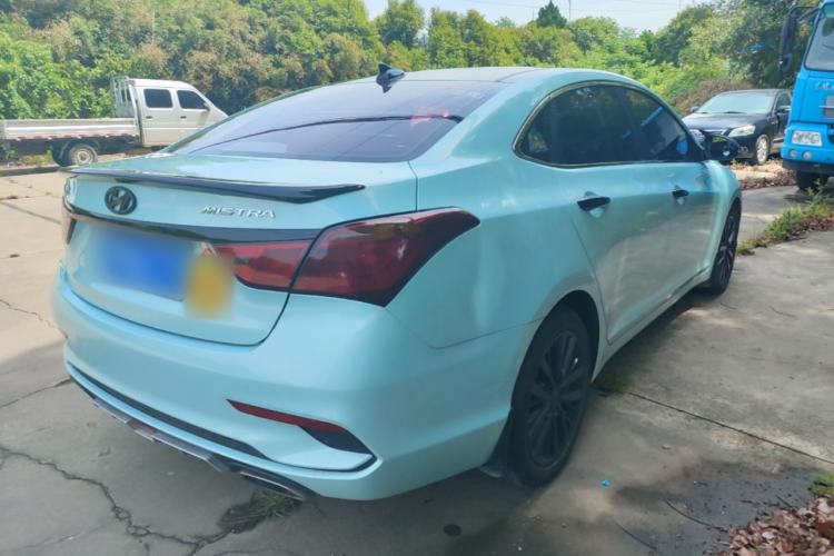 Used Hyundai Mistra 2017 1.6T Automatic Smart GLS China V Standard Rear Right 45 Deg