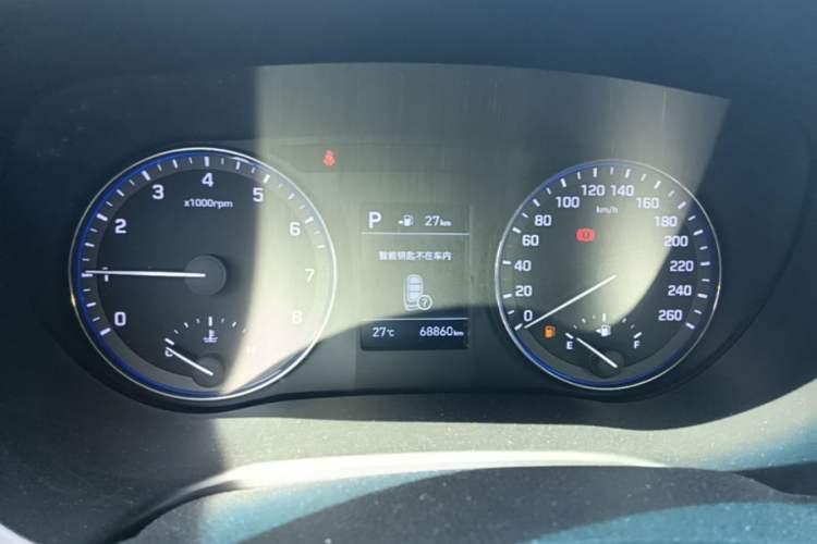 Used Hyundai Mistra 2017 1.6T Automatic Smart GLS China V Standard Instrument Cluster