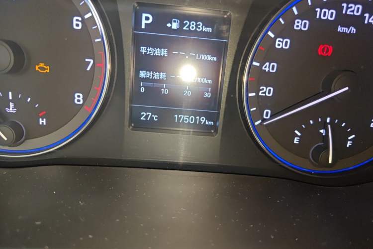 Used Hyundai Mistra 2017 1.8L Automatic Smart GLS China V Standard Odometer Close Up