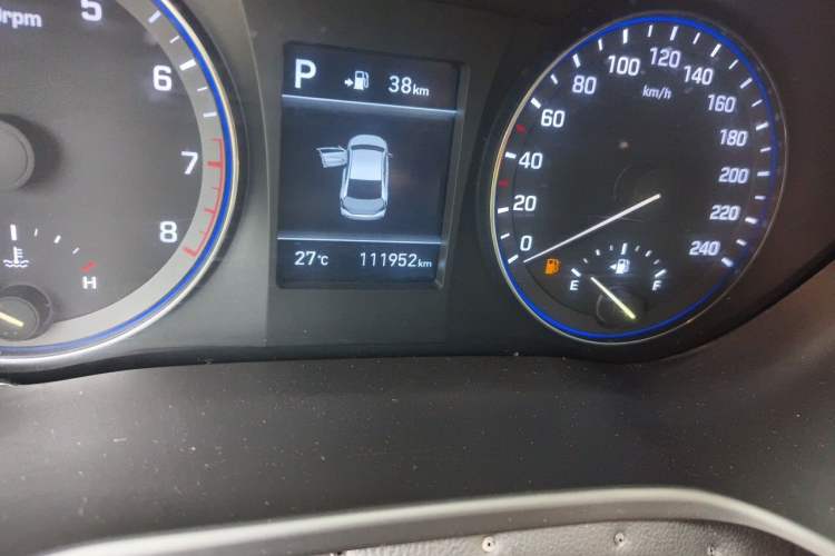 Used Hyundai Mistra 2017 1.8L Automatic Smart GLS China V Standard Odometer Close Up
