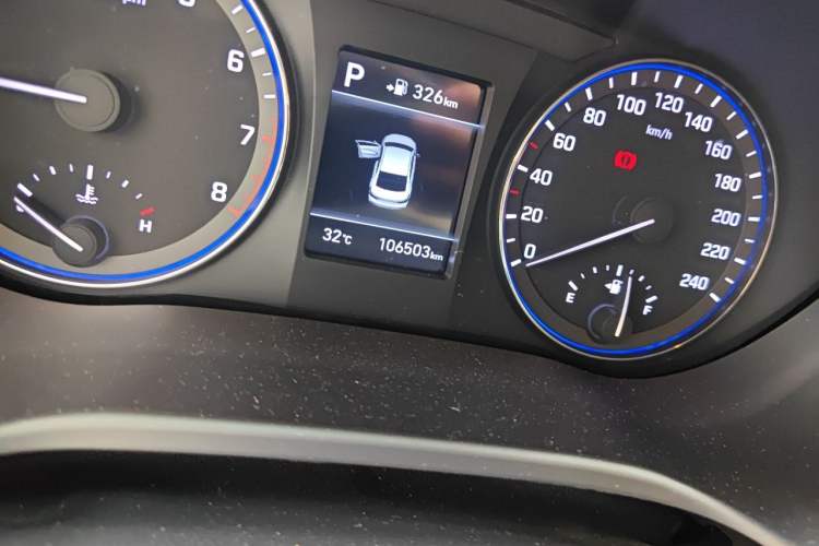 Used Hyundai Mistra 2017 1.8L Automatic Smart GLS China V Standard Odometer Close Up