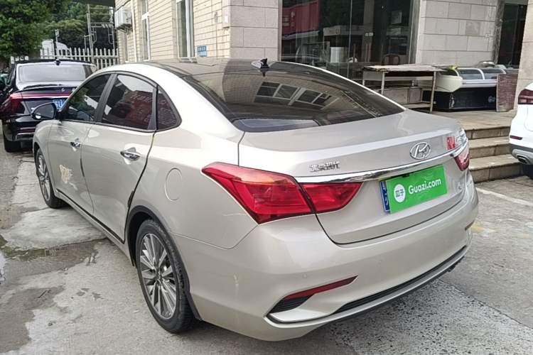 Used Hyundai Mistra 2017 1.6T Automatic Smart GLS China V Standard Rear Left 45 Deg