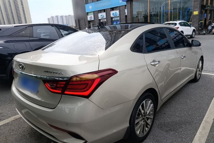Used Hyundai Mistra 2017 1.8L Automatic Deluxe DLX Model China V Emission Standard Rear Right 45 Deg