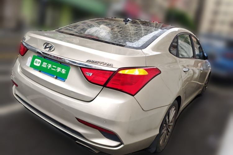 Used Hyundai Mistra 2017 1.6T Automatic Smart GLS China V Standard Rear Right 45 Deg