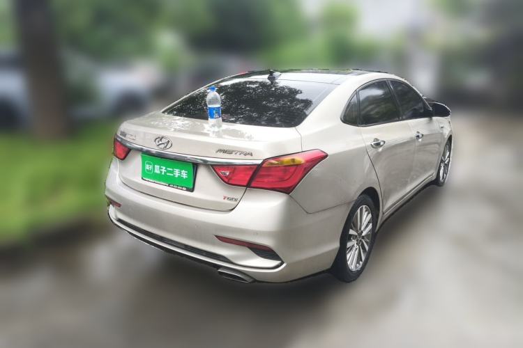 Used Hyundai Mistra 2017 1.6T Automatic Smart GLS China V Standard Rear Right 45 Deg