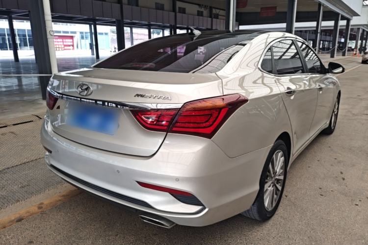 Used Hyundai Mistra 2017 1.8L Automatic Deluxe DLX Model China V Emission Standard Rear Right 45 Deg