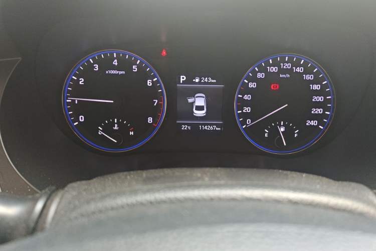 Used Hyundai Mistra 2017 1.8L Automatic Smart GLS China V Standard Odometer Close Up