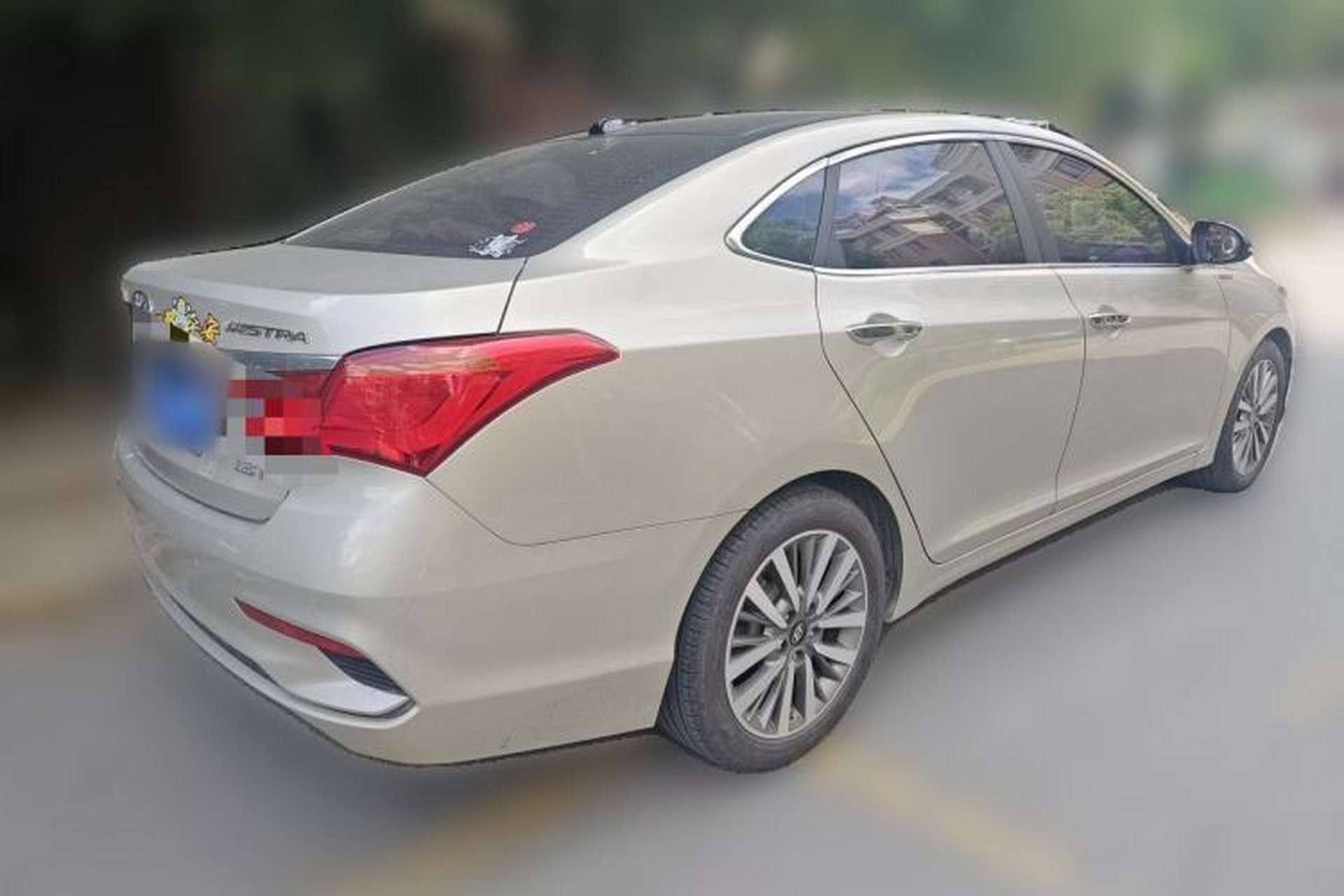 Used Hyundai Mistra 2017 1.8L Automatic Smart GLS China V Standard Rear Right 45 Deg