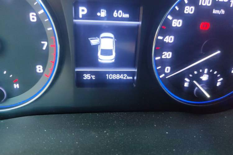 Used Hyundai Mistra 2017 1.8L Automatic Smart GLS China V Standard Odometer Close Up