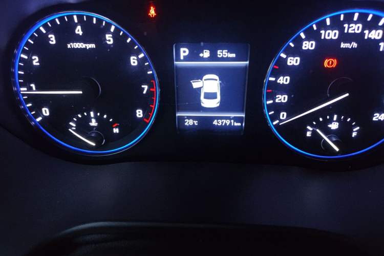 Used Hyundai Mistra 2017 1.8L Automatic Smart GLS China V Standard Odometer Close Up