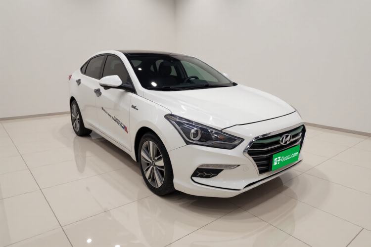 Used Hyundai Mistra 2017 1.6T Automatic Flagship Model TOP China V Emission Standard Front Right 45 Deg