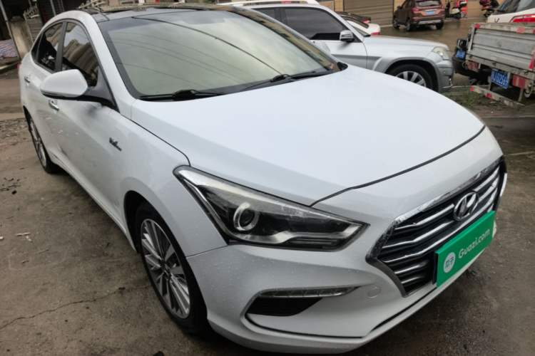 Used Hyundai Mistra 2017 1.6T Automatic Smart GLS China V Standard Front Right 45 Deg