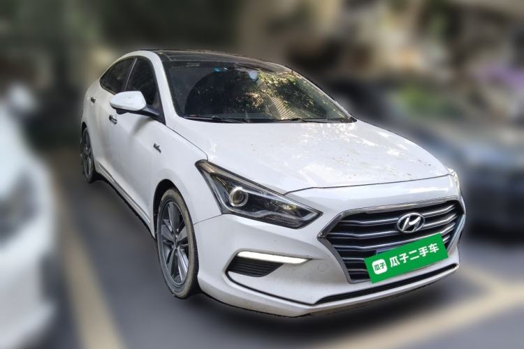 Used Hyundai Mistra 2017 1.6T Automatic Flagship Model TOP China V Emission Standard Front Right 45 Deg