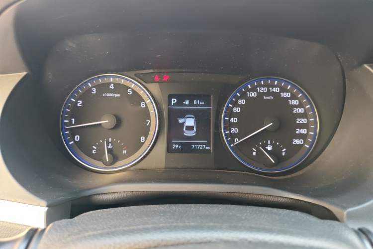 Used Hyundai Mistra 2017 1.6T Automatic Smart GLS China V Standard Instrument Cluster