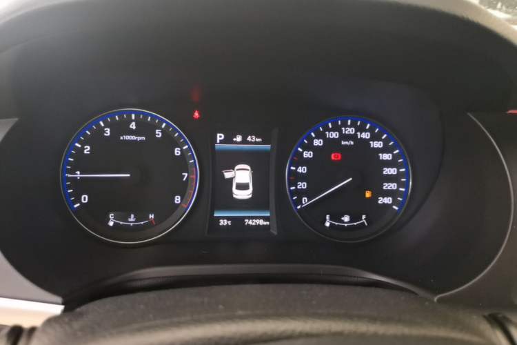 Used Hyundai Mistra 2017 1.8L Automatic Smart GLS China V Standard Instrument Cluster