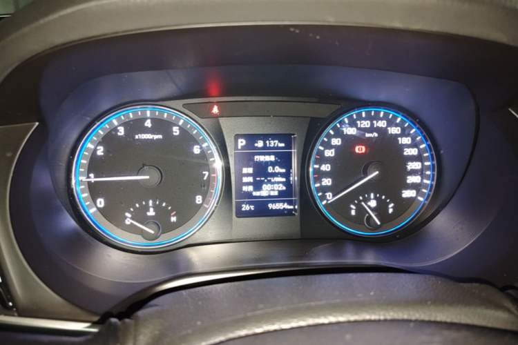 Used Hyundai Mistra 2017 1.6T Automatic Smart GLS China V Standard Instrument Cluster