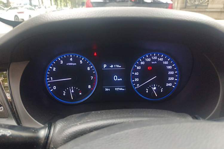 Used Hyundai Mistra 2017 1.6T Automatic Smart GLS China V Standard Instrument Cluster