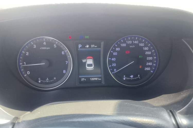 Used Hyundai Mistra 2017 1.6T Automatic Flagship Model TOP China V Emission Standard Instrument Cluster
