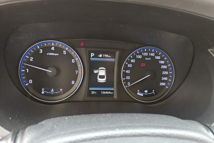 Used Hyundai Mistra 2017 1.6T Automatic Flagship Model TOP China V Emission Standard Instrument Cluster