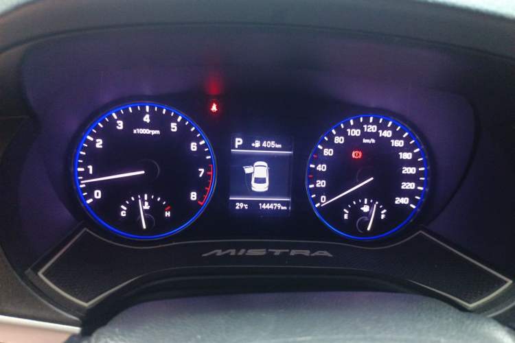 Used Hyundai Mistra 2017 1.8L Automatic Smart GLS China V Standard Instrument Cluster