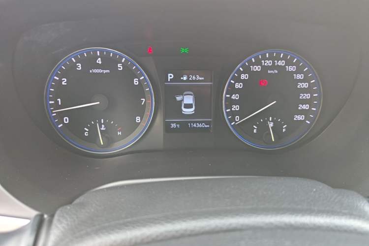 Used Hyundai Mistra 2017 1.6T Automatic Smart GLS China V Standard Instrument Cluster