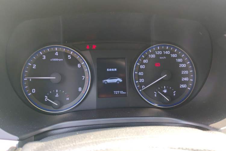 Used Hyundai Mistra 2017 1.6T Automatic Smart GLS China V Standard Instrument Cluster