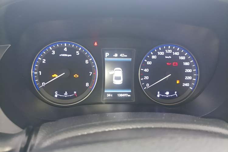 Used Hyundai Mistra 2017 1.8L Automatic Deluxe DLX Model China V Emission Standard Instrument Cluster