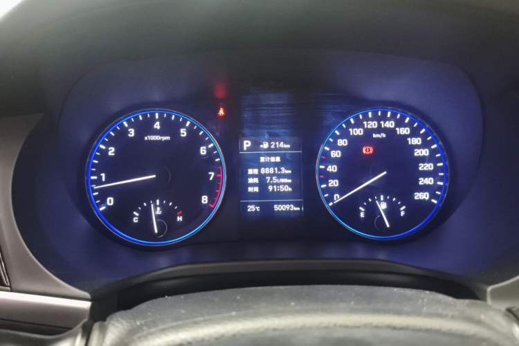 Used Hyundai Mistra 2017 1.6T Automatic Smart GLS China V Standard Instrument Cluster
