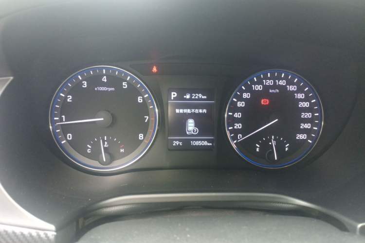 Used Hyundai Mistra 2017 1.6T Automatic Smart GLS China V Standard Instrument Cluster