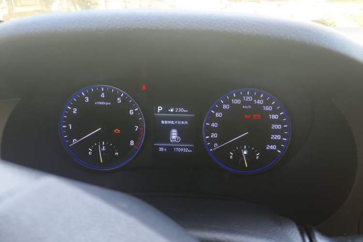 Used Hyundai Mistra 2017 1.8L Automatic Smart GLS China V Standard Instrument Cluster