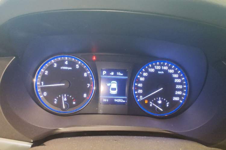 Used Hyundai Mistra 2017 1.6T Automatic Smart GLS China V Standard Instrument Cluster