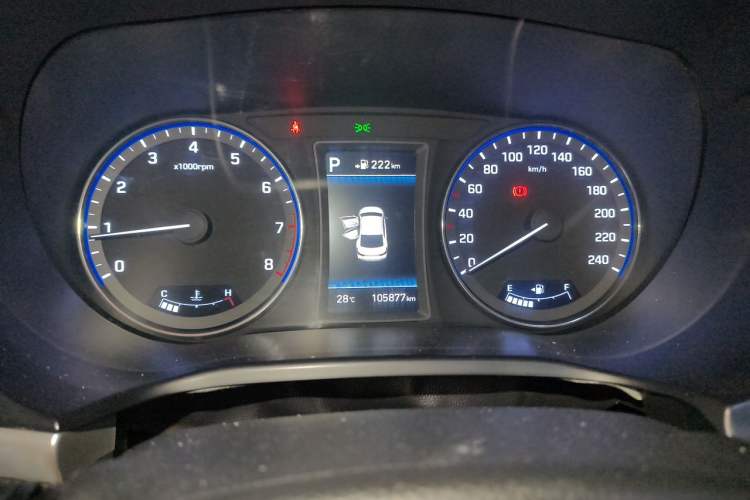 Used Hyundai Mistra 2017 1.8L Automatic Deluxe DLX Model China V Emission Standard Instrument Cluster