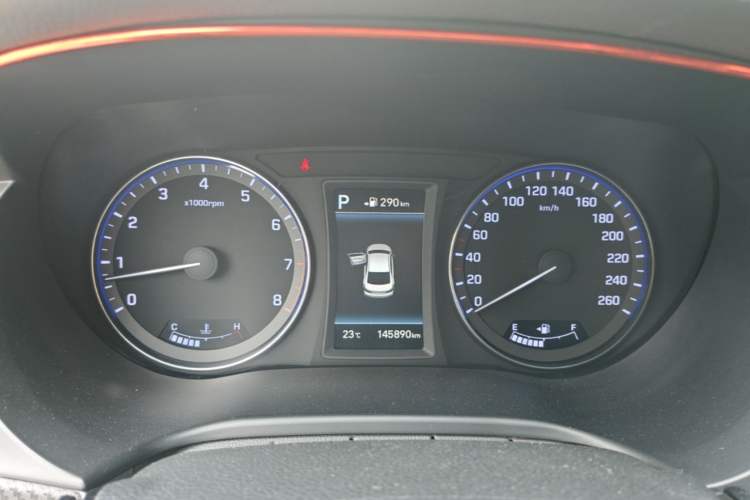 Used Hyundai Mistra 2017 1.6T Automatic Flagship Model TOP China V Emission Standard Instrument Cluster