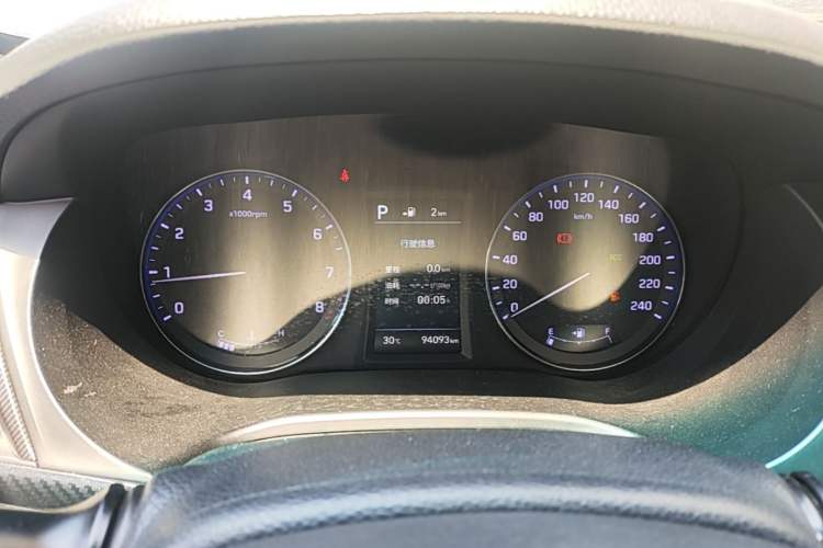 Used Hyundai Mistra 2017 1.8L Automatic Deluxe DLX Model China V Emission Standard Instrument Cluster