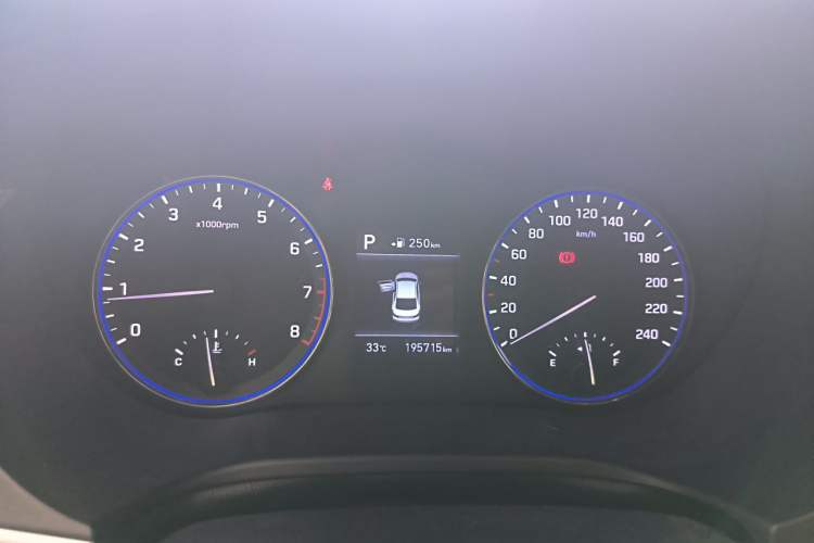 Used Hyundai Mistra 2017 1.8L Automatic Smart GLS China V Standard Instrument Cluster