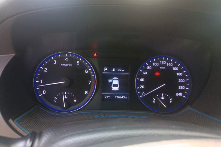 Used Hyundai Mistra 2017 1.8L Automatic Smart GLS China V Standard Instrument Cluster