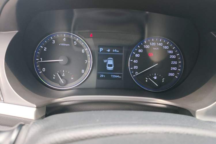 Used Hyundai Mistra 2017 1.6T Automatic Smart GLS China V Standard Instrument Cluster