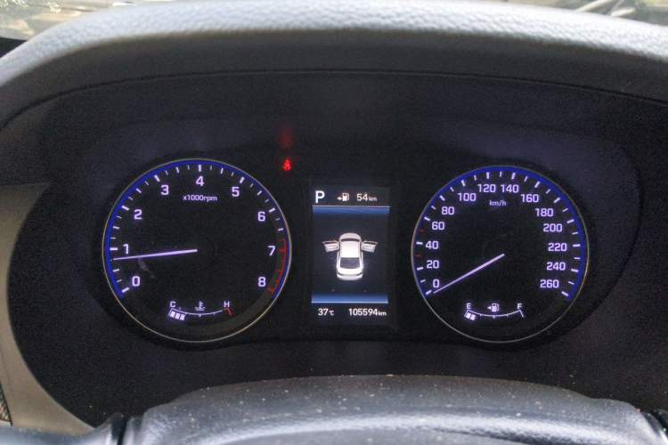 Used Hyundai Mistra 2017 1.6T Automatic Flagship Model TOP China V Emission Standard Instrument Cluster