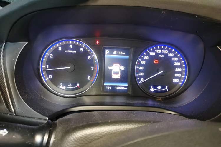 Used Hyundai Mistra 2017 1.6T Automatic Flagship Model TOP China V Emission Standard Instrument Cluster