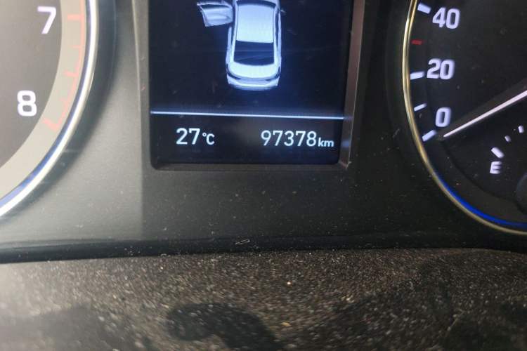 Used Hyundai Mistra 2017 1.8L Automatic Smart GLS China V Standard Odometer Close Up