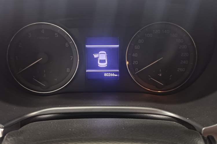 Used Hyundai Mistra 2017 1.6T Automatic Smart GLS China V Standard Odometer Close Up