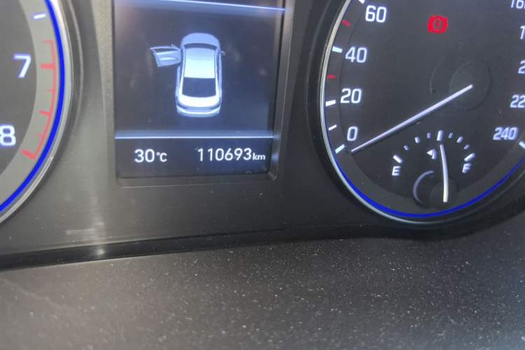Used Hyundai Mistra 2017 1.8L Automatic Smart GLS China V Standard Odometer Close Up