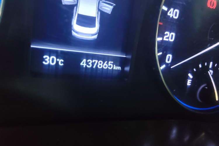 Used Hyundai Mistra 2017 1.8L Automatic Smart GLS China V Standard Odometer Close Up