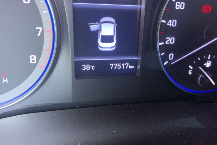 Used Hyundai Mistra 2017 1.8L Automatic Smart GLS China V Standard Odometer Close Up
