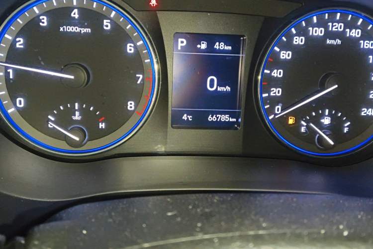 Used Hyundai Mistra 2017 1.8L Automatic Smart GLS China V Standard Odometer Close Up