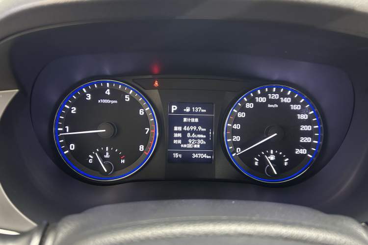 Used Hyundai Mistra 2017 1.8L Automatic Smart GLS China V Standard Odometer Close Up