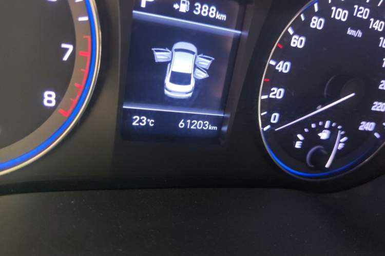 Used Hyundai Mistra 2017 1.8L Automatic Smart GLS China V Standard Odometer Close Up