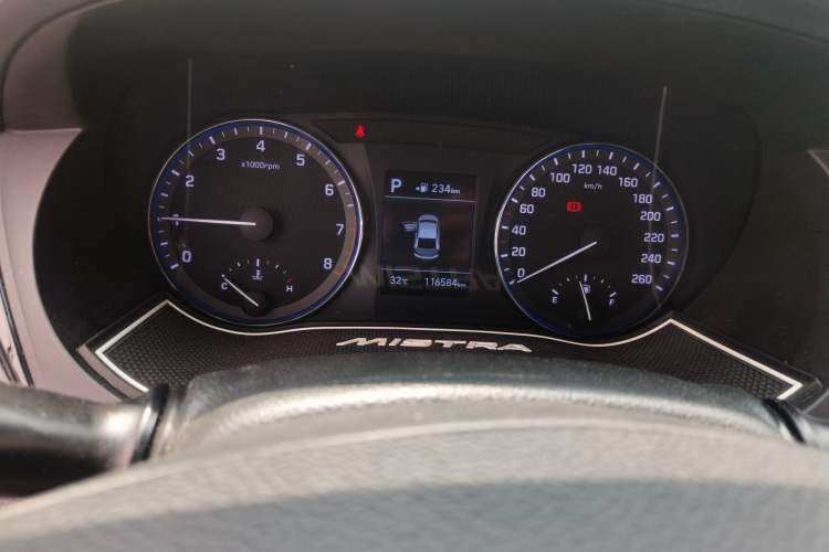 Used Hyundai Mistra 2017 1.6T Automatic Smart GLS China V Standard Odometer Close Up