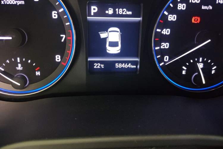 Used Hyundai Mistra 2017 1.8L Automatic Smart GLS China V Standard Odometer Close Up