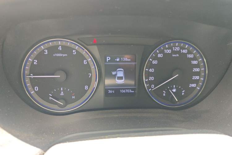 Used Hyundai Mistra 2017 1.8L Automatic Smart GLS China V Standard Odometer Close Up